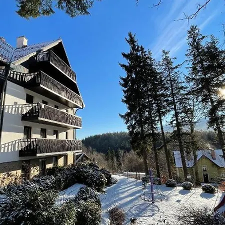 Dziki Apartament Panorama Gor, Duzy Taras Z Widokiem Na Gory Szklarska Poręba Esterno foto